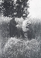 1927 - Festa del grano - Don Giuseppe Aversano con Carlino Manna